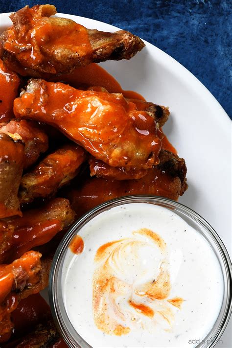 Crispy Baked Buffalo Chicken Wings Recipe Add A Pinch