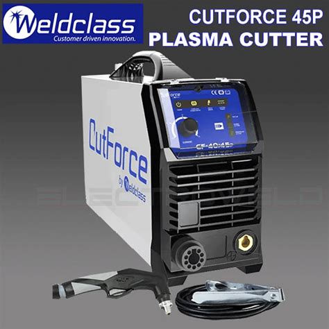 Weldclass Cutforce 45p Plasma Cutter Torch Pfc Optional Air Filter