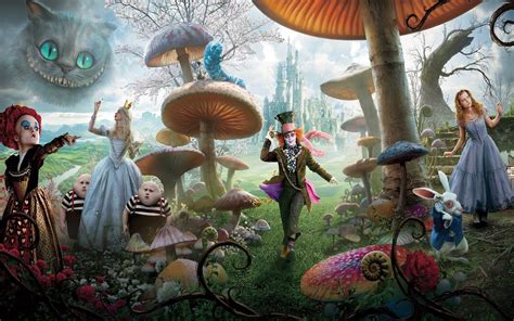 Alice In Wonderland Computer Wallpapers Wallpaper Cave