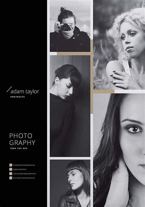 Free Photography Flyer Templates For Photoshop Cc Easterngulu
