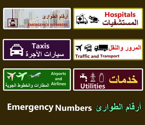 Dubai Emergency Numbers أرقام الطوارئ في دبي Apk For Android Download