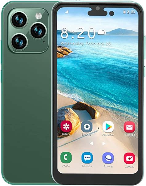 Ashata Unlocked Smartphone 61in 14pro Max Cell Phone For Android 11 4gb Ram 64gb