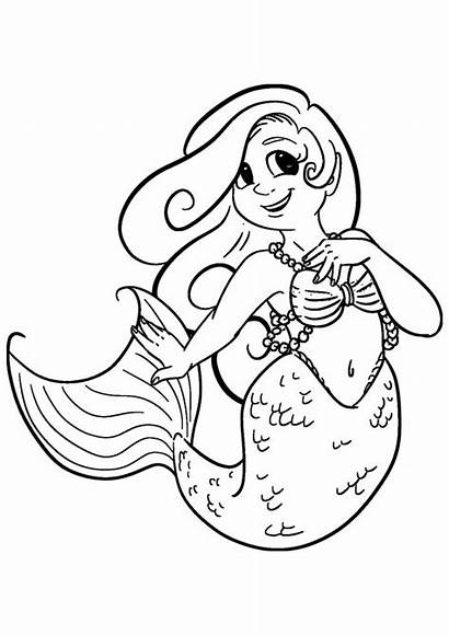 Colorear Coloring Sirena Meerjungfrau Ausmalbilder Lol Dibujos