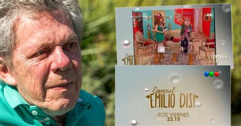 Los Desafiantes Del Espectaculo20 AÑos Telefe Tenia Previsto Emitir Un Homenaje A Emilio