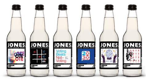 Jones Soda Turns Bottles Into Voter Registration Tools Labels And Labeling