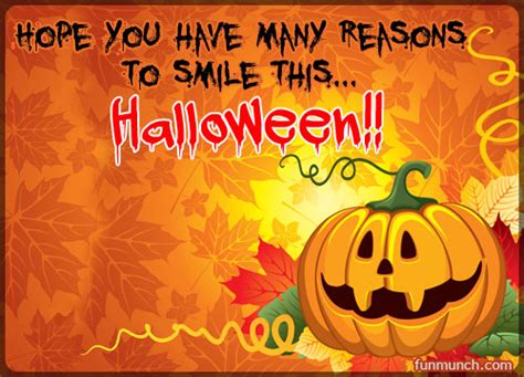 Smiles On This Halloween Free Halloween Ecards And
