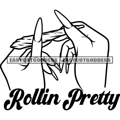 Black And White Rolling Pretty Quote African American Woman Hand Holdi Designsbyaymara