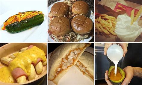 Are These Most Disgusting Food Combinations Of All Time Daily Mail