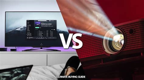 TV vs PROJECTOR - Which Should You Buy in 2020 - YouTube
