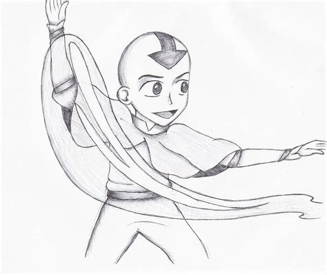 Avatar Aang Waterbending By Fabuleuse On Deviantart