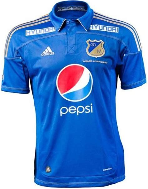 Camiseta Millonarios Fc Orgullo Embajador Homenaje época El Dorado