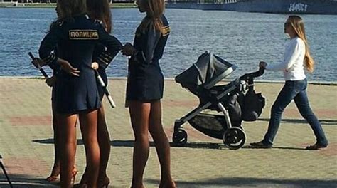 Mini Skirts And High Heels For Policewomen In Russia Are History
