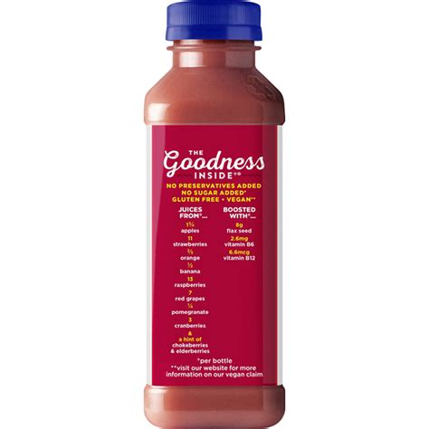 Naked Boosted Red Machine Juice Smoothie Fl Oz Instacart