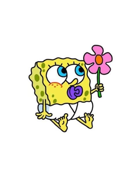 Baby Spongebob Spongebob Drawings Spongebob Painting Cartoon Painting