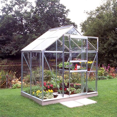 6x4 Horticultural Glass Apex Greenhouse Departments Diy At Bandq