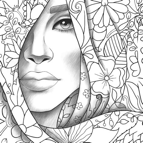 Portrait Coloring Pages