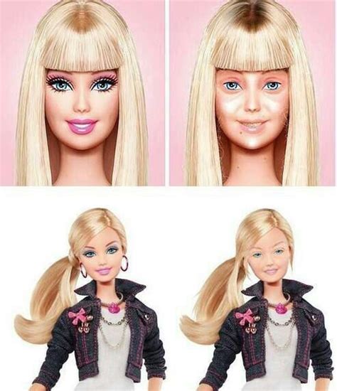 Barbie Without Makeup Barbie World Without Makeup Barbie