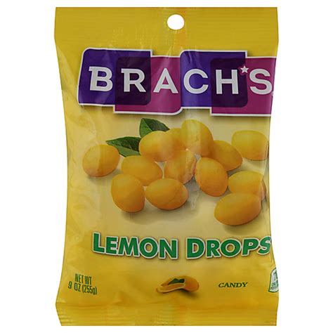 Brachs Lemon Drops Candy 9 Oz Packaged Candy Quality Foods