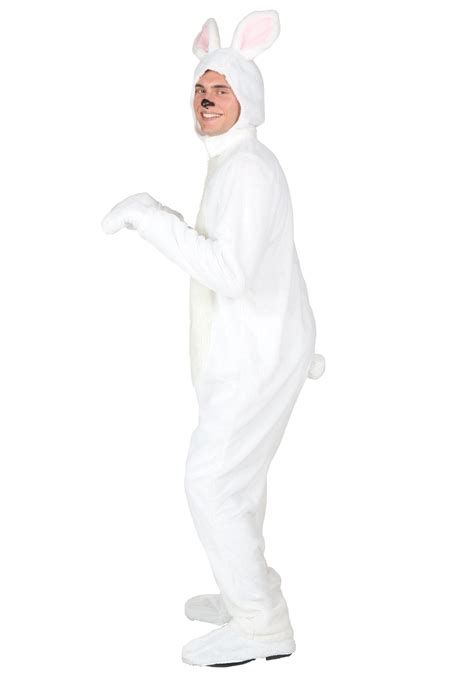 Adult Plus Size White Bunny Costume