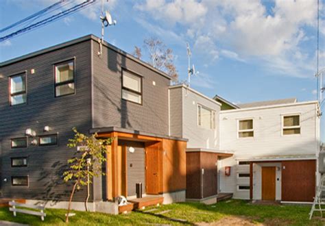 Home Design And House Plane Modern Homes Exterior Designs Hokkaido Japan