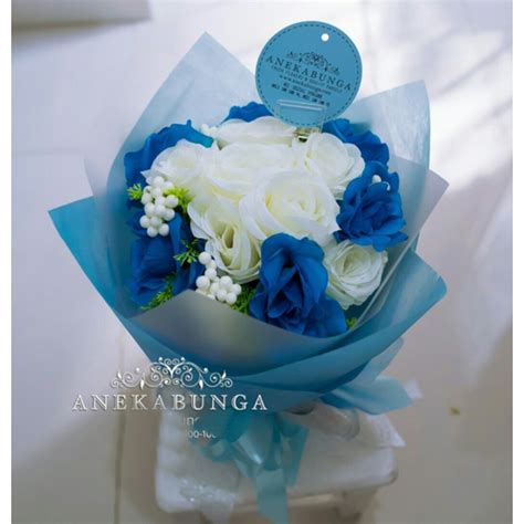 Fantastis 21+ Gambar Buket Bunga Warna Biru