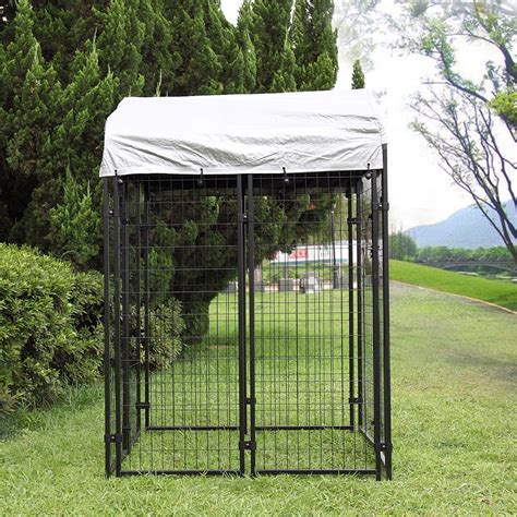 Hommoo Dog Crate For Outdoor Heavy Duty Large Pet Dog Kennel For Small