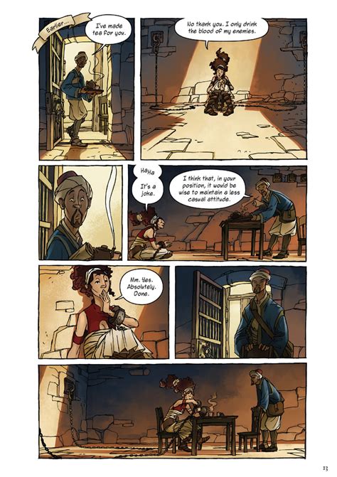 Read 12 Pages Of The Swashbuckling Comic Adventures Of Delilah Dirk Wired