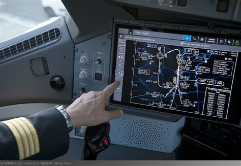 Airbus Thales Bring Touch Screens To The A350 Flight Deck