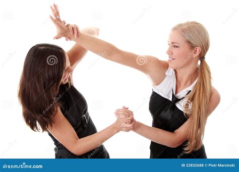 Office Women Fighting Telegraph
