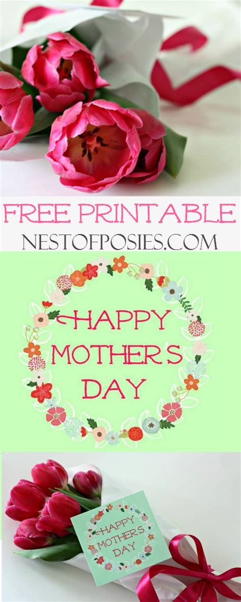 Mothers Day Printable T Tag