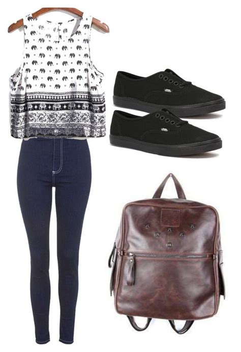 second day of school outfit by madisenharris on polyvore featuring polyvore fashion style