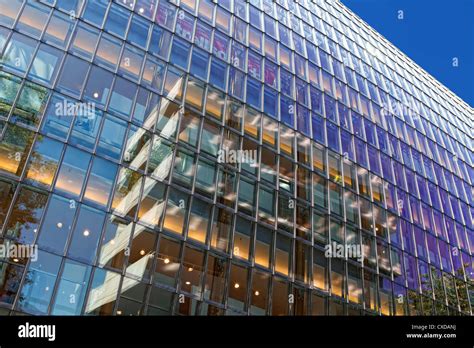 Weltstadthaus With A Glass Facade By The Architect Renzo Piano