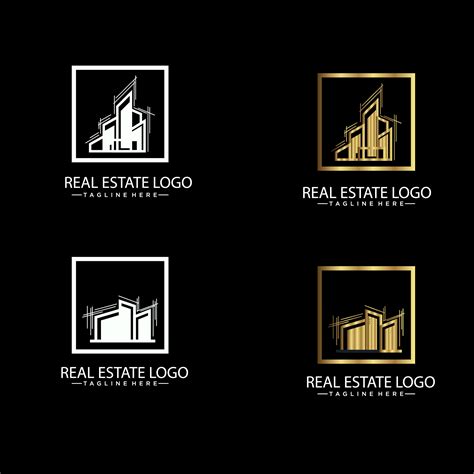 Luxury Real Estate Logo Sets Masterbundles