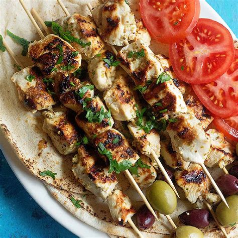 Easy Greek Chicken Souvlaki Recipe Recipe Cart