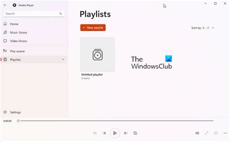 Create Playlist Or Radio Station On Media Player On Windows 11