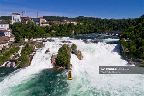 Luftaufnahme Rheinfall Schaffhausen - Luftbilderschweiz.ch