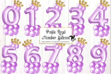 3 Royal Numbers Designs And Graphics