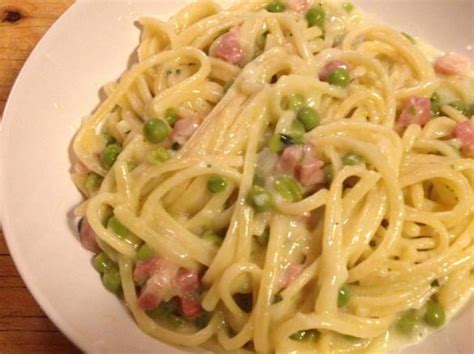 La panna cotta è un dolce al cucchiaio, grande classico, a base di panna, latte e zucchero! Spaghetti panna, pancetta e piselli - pasta risottata è un ...