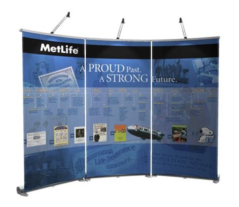 Back Wall Display example | Banner stands, Trade show ...