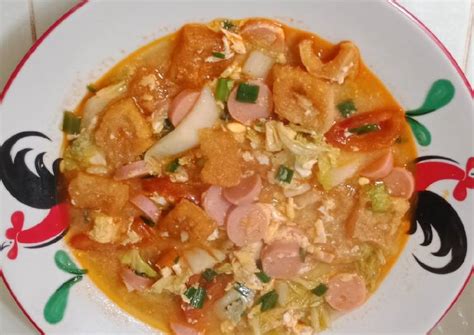 Berikut resep dan cara membuat kerupuk seblak yang enak. Resep Seblak kerupuk kulit#Debm oleh Icha - Cookpad