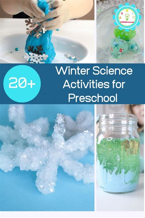 Winter Science Experiments for Preschool | Winter science experiments