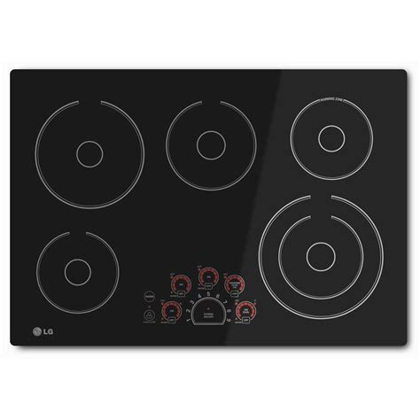 electric cooktop lg cooktops smooth inch surface ceramic electronics elements cooking radiant stove glass range appliances ranges cook homedepot costco