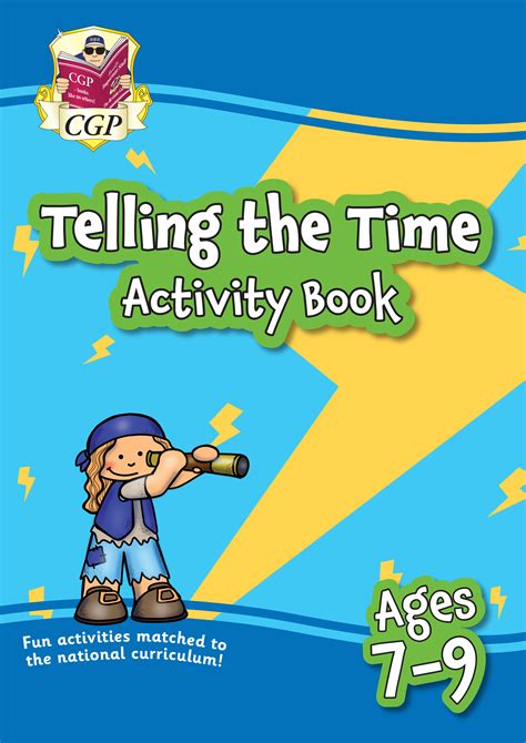 New Telling The Time Activity Book For Ages 7 9 Perfect For Home