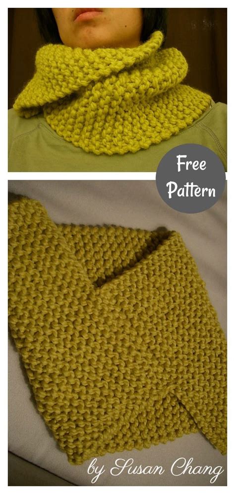 10 Easy Neck Warmer Free Knitting Pattern Crochet Neck Warmer