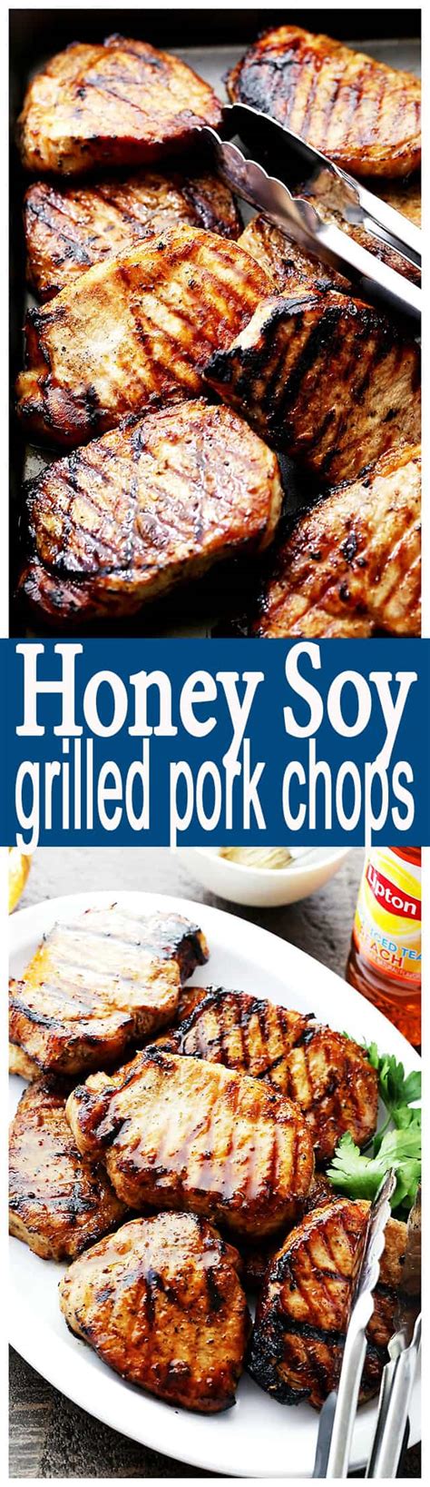 Honey Soy Grilled Pork Chops Diethood