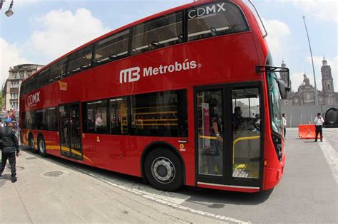 Metrobús De Dos Pisos La Nueva Atracción Turística De La Cdmx