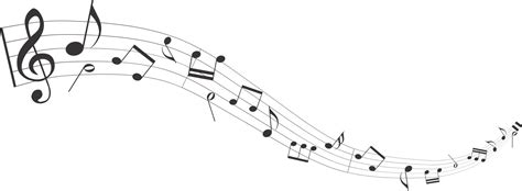 Music Staff And Notes Clipart