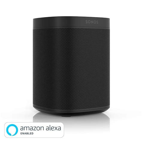 Sonos One Gen 2 Smart Speaker With Amazon Alexa Built In Sound