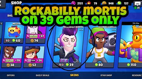 Today, we will review him in depth and teach you how to use him most effectively. Buying Rockabilly Mortis only for 39 gems || Brawl Stars ...