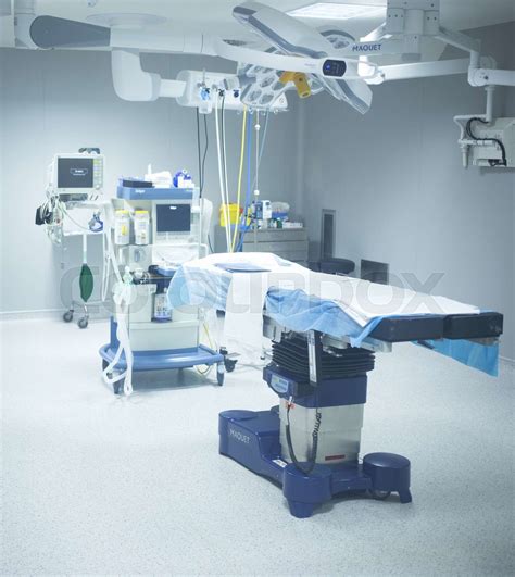 Orthopedics Surgery Hospital Operating Room Bed Stock Image Colourbox